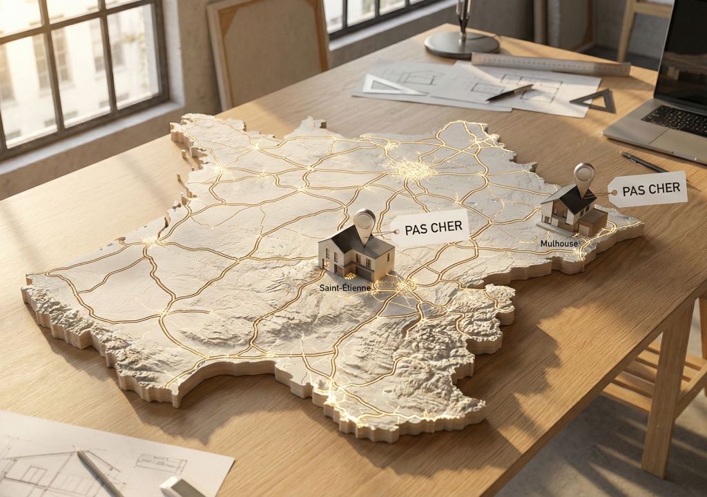 maison pas cher ville