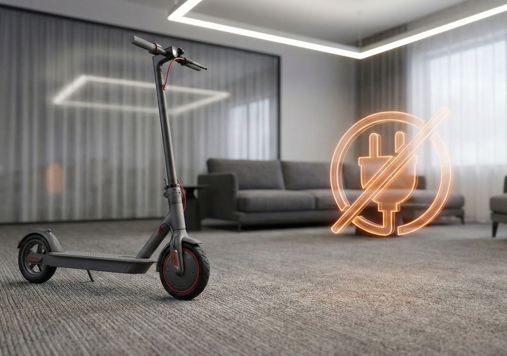 Trottinette rechargement sans chargeur