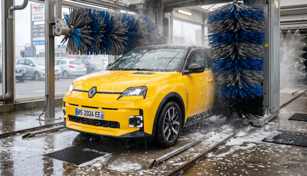Entretien d'une renault R5 électrique