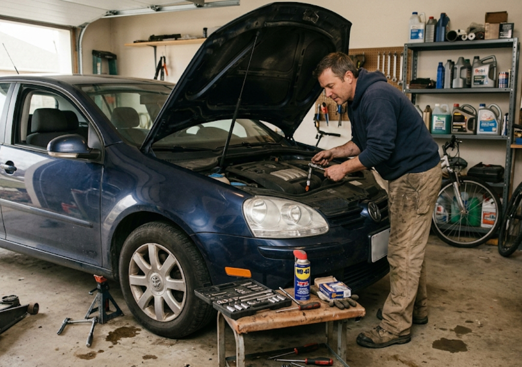 Entretien de sa voiture à la maison