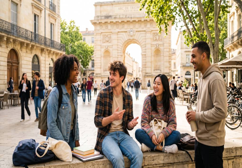 étudiants en ville